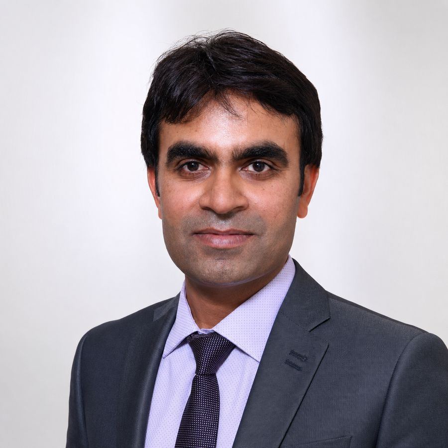 Dr. Chandrakant Lahariya at his clinic, Centre for Health New Delhi